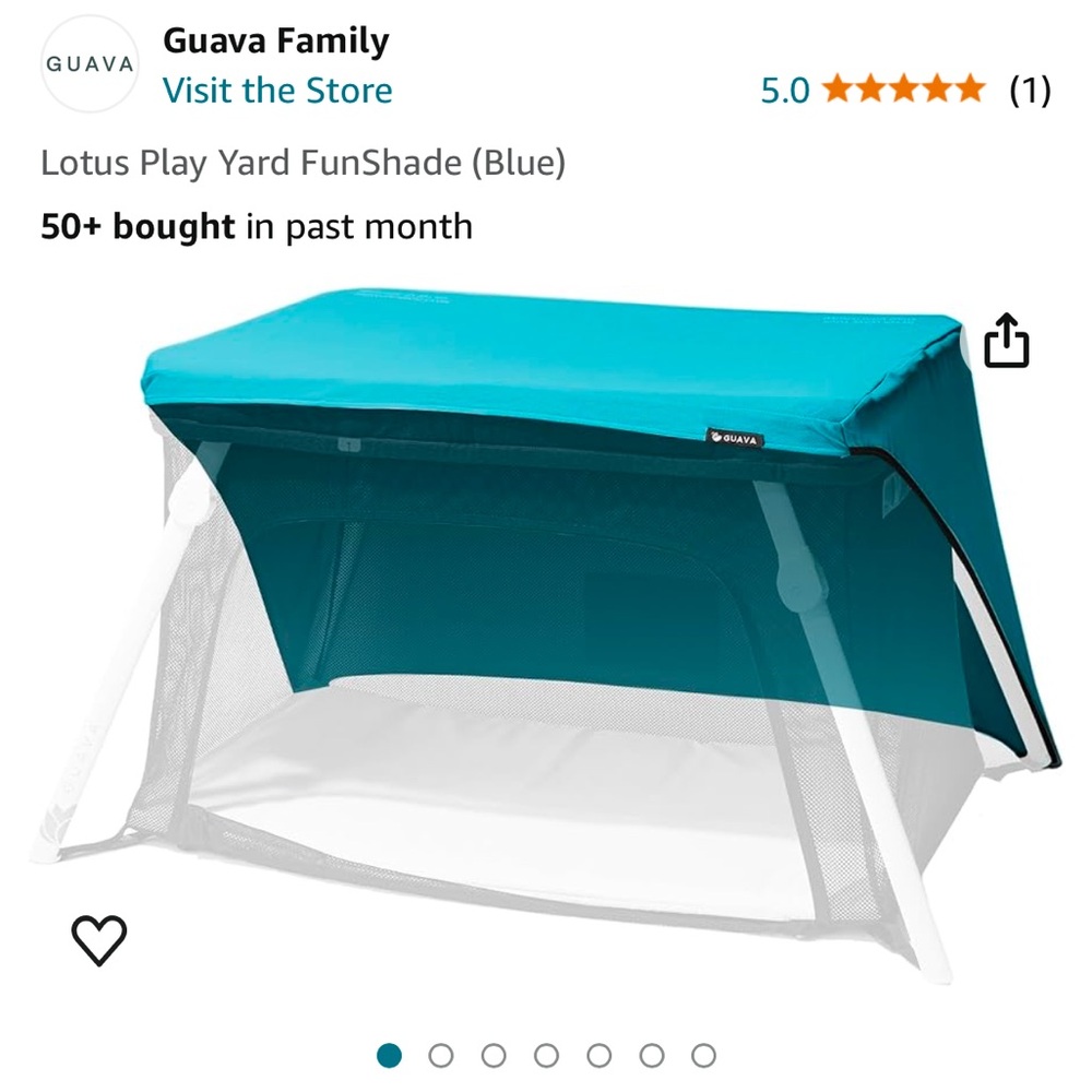 Guava Lotus Playyard blue shade